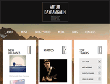 Tablet Screenshot of bayramgalin.com